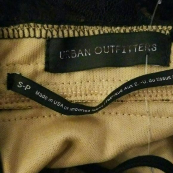 Urban Outfitters Sweetheart Black Lace Mini Dress - Picture 2 of 2